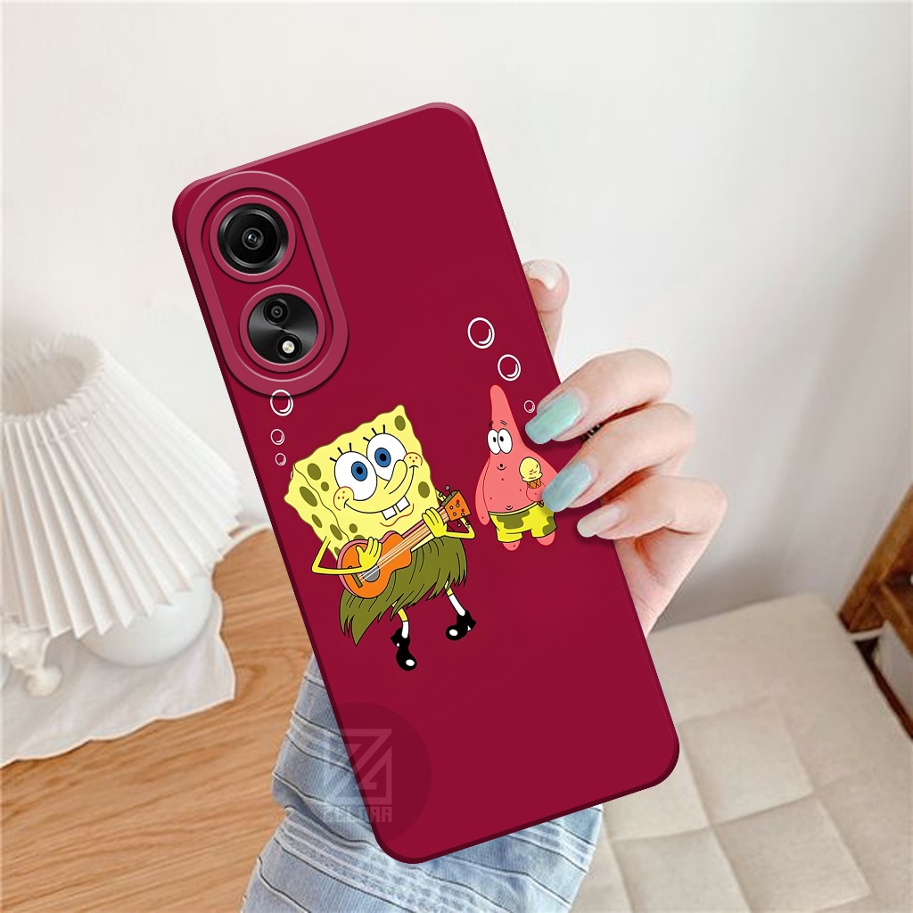 เคส HP Oppo A78 4G 2023 - เคสแฟชั่นการ์ตูน - ZELORA - Oppo A78 4G Softcase - เคส Oppo A78 4G - เคส O