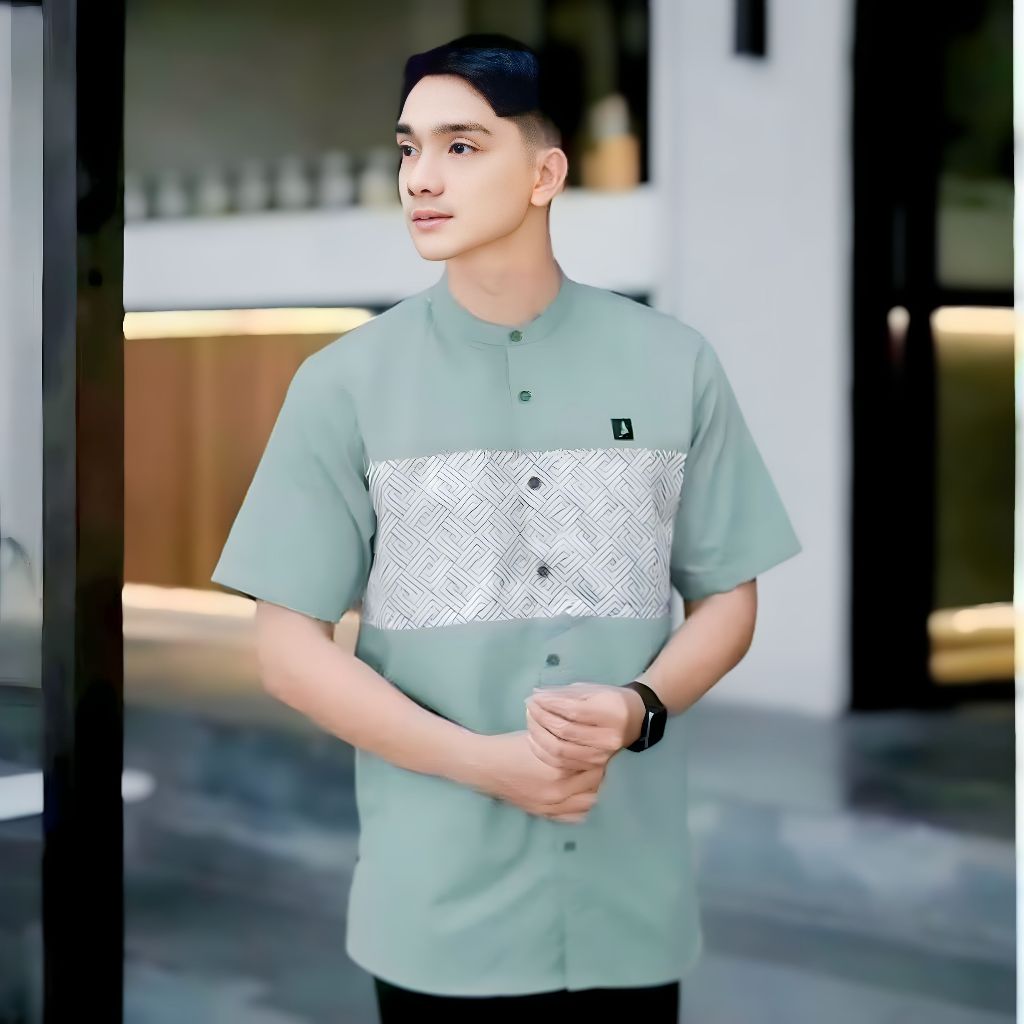 COOL, STYLISH & MODERN SHORT-SLEEVED KOKO SHIRT สําหรับผู้ชาย