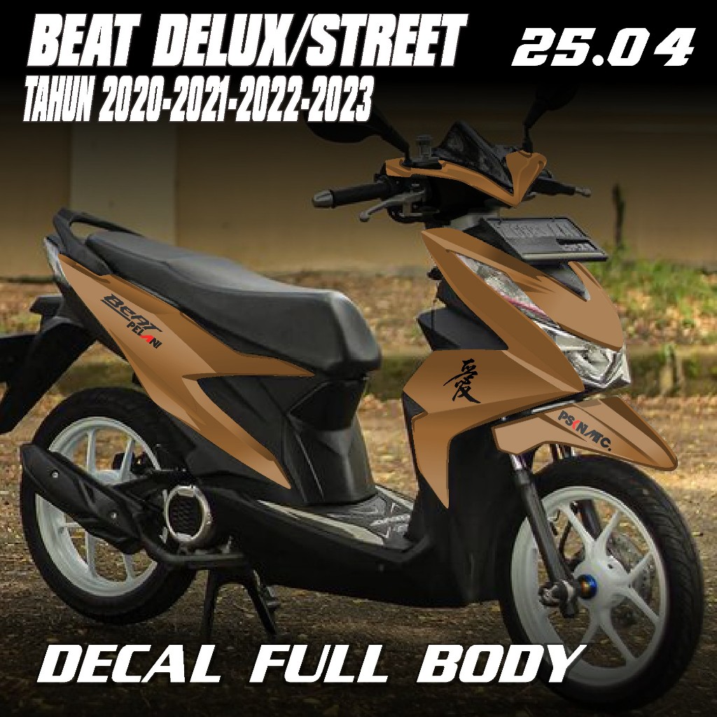 ใหม่ล่าสุด DECAL STICKER BEAT DELUX/STREET 2020 2021 2022 2023 BEAT DELUX/STREET FULL BODY BEAT DELU