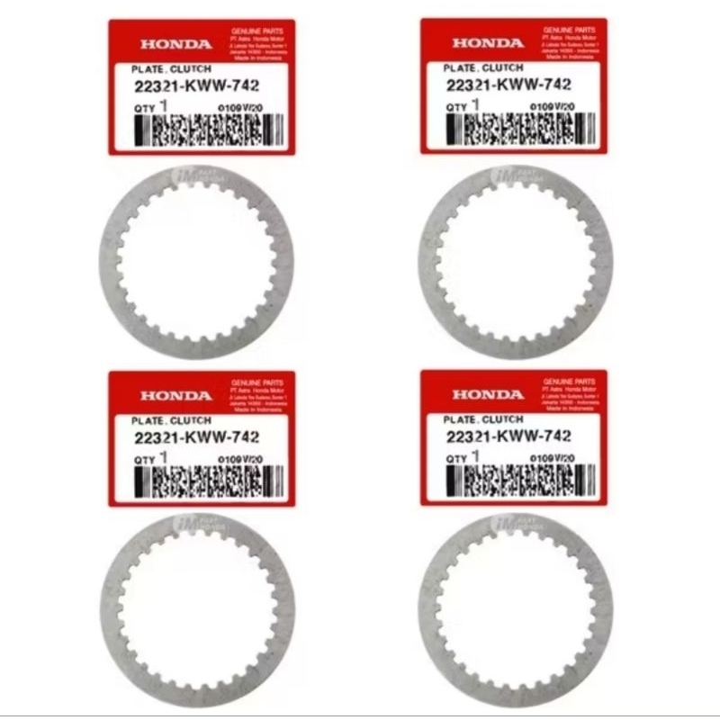 ชุดแผ่นคลัช (แผ่นคลัช) Sonic 150R, New CB 150R 22321KWW742