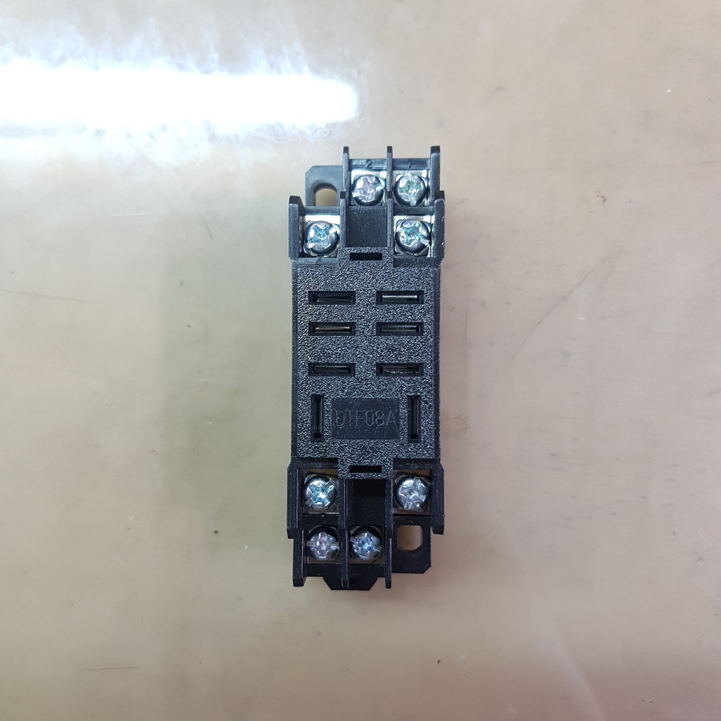 ซ็อกเก็ต RELAY LY2 PTF08A-E / ซ็อกเก็ต 8 PIN LY-2 / LY2N / LY-2N DTF08A-E