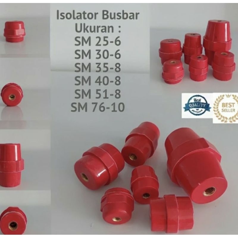 MERAH Red Busbar Electric Isolator / Red Gaator Electric Isolator SM 25 30 35 40 51 76