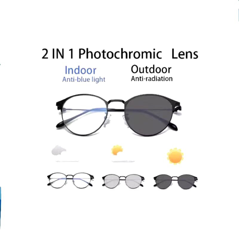 [COMELA] PHOTOCHROMIC ANTI-RADIATION GLASSES + ANTI-RADIATION PA