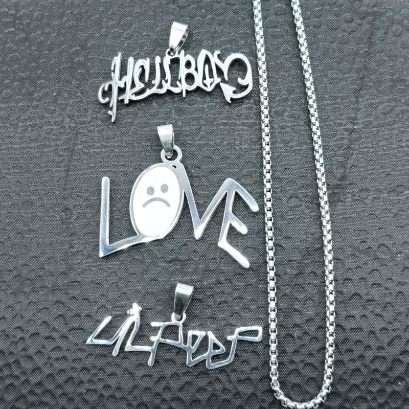 สร้อยคอ Lil Peep สร้อยคอสแตนเลสป้องกันสนิม