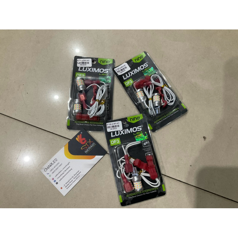 LUXIMOS NINE T10 2 โหมด DF1/DF3 SEN และ CAN DUSK รถจักรยานยนต์ดั้งเดิม