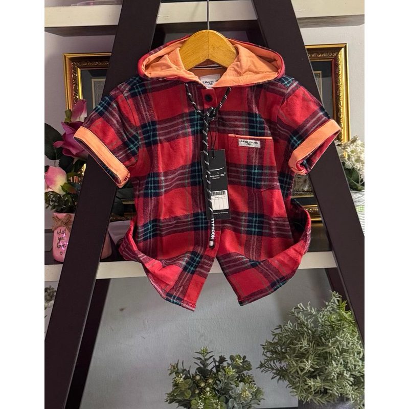 CHILDRENS HODIE SHIRT/เสื้อเชิ้ตพรีเมี่ยม/เสื้อเชิ้ต CHILDRENS HODIE/CHILDRENS FLANNEL