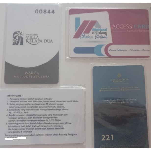 Print Plus UHF Long Reader Card 1 ด้าน / 2 ด้าน กลับด้านได้