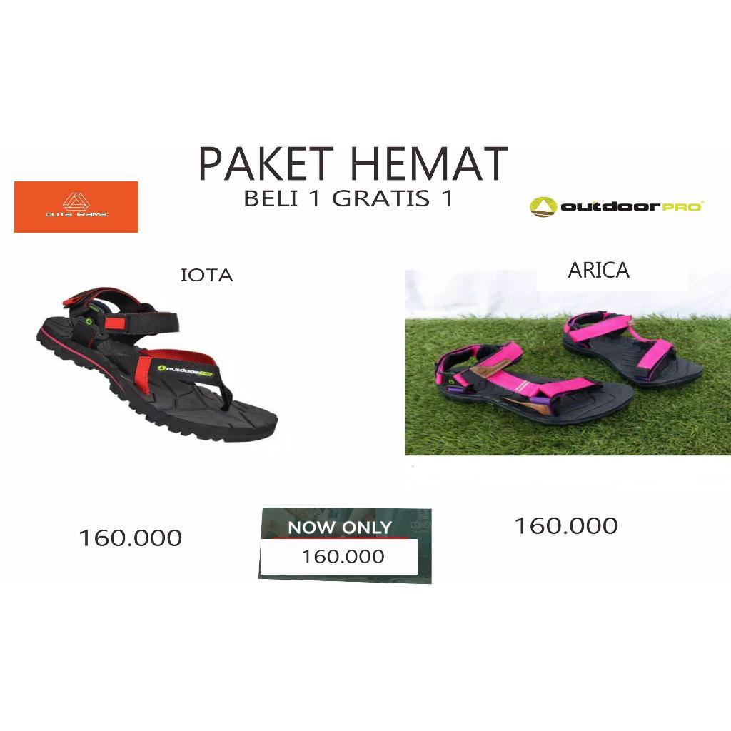 DUTAIRAMA - SAVING PACKAGE BUY 1 แถม 1 ARICA + IOTA OUTDOOR SANDALS