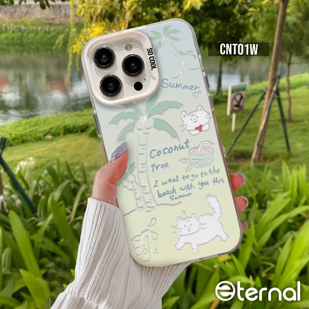 ETERNAL IMD COCONUT CAT CASE INFINIX 30I 40 40I 50 PRO PLUS SMART 8 ร้อน 20S 30 PLAY CASING