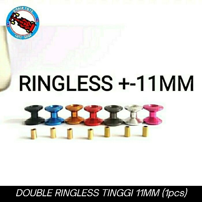 REP TAMIYA ROLLER DRAGON DOUBLE RINGLESS 13-12MM NON BEARING 15398 EMPTY