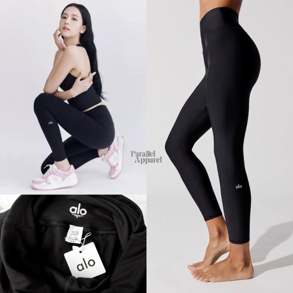 7j A1O X JISOO Hhlht Legging สีดํา M-XL