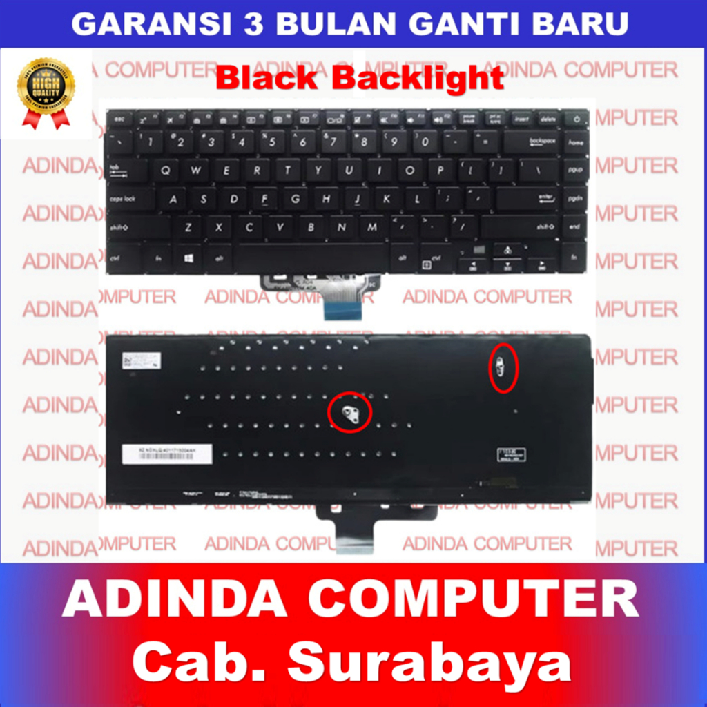 Asus Vivobook 15 S510 X510 X510QA X510U S510U S510UR X510Q X510QR A510U คีย์บอร์ด