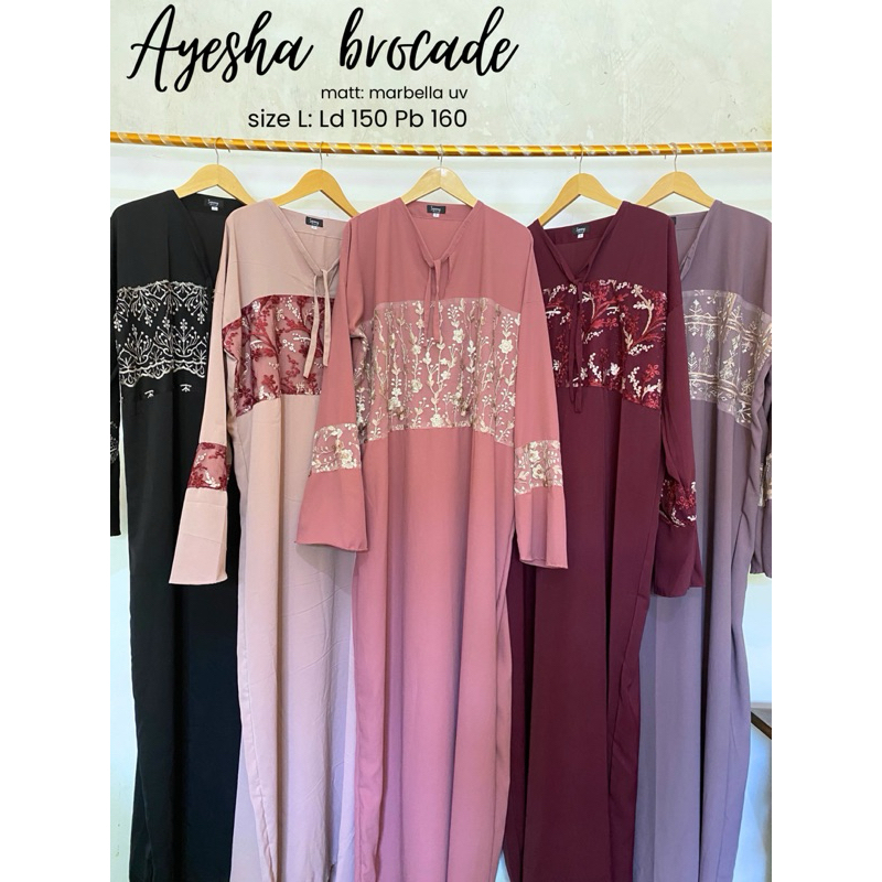 ABAYA AYESHA BROCADE