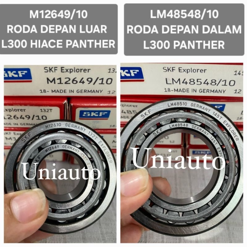 BEARING M12649/10 LM48548/10 ตัวนอกล้อหน้า L300 PANTHER HIACE KUDA
