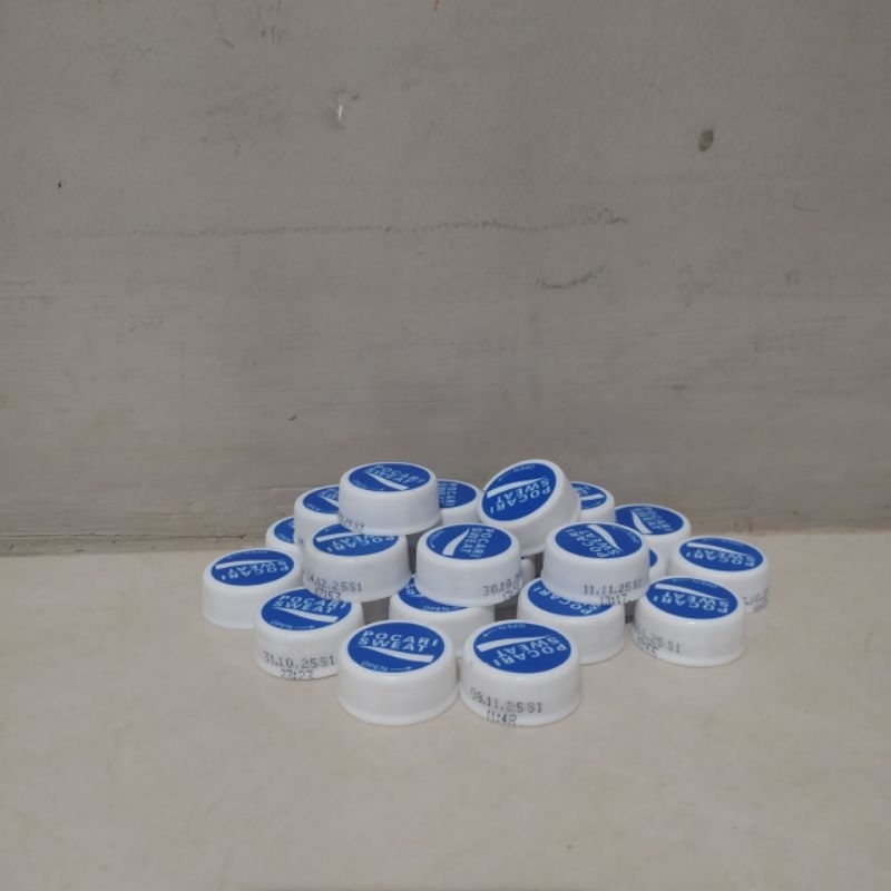 100 ชิ้น Pocari Sweat ขวดพลาสติกขนาดเล็กสะอาดใช้