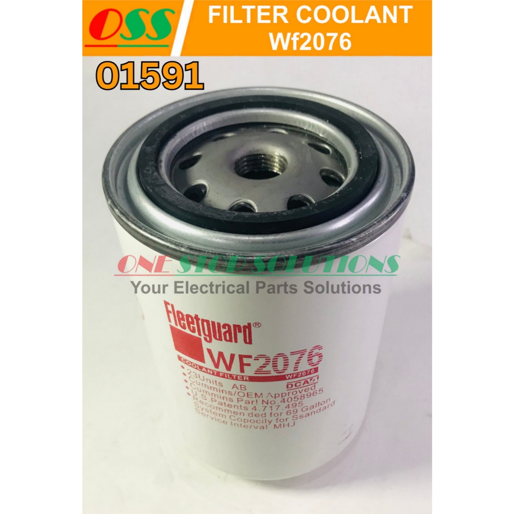 FLEETGUARD WATER COOLANT FILTER WF2076 CUMMINS 4058965