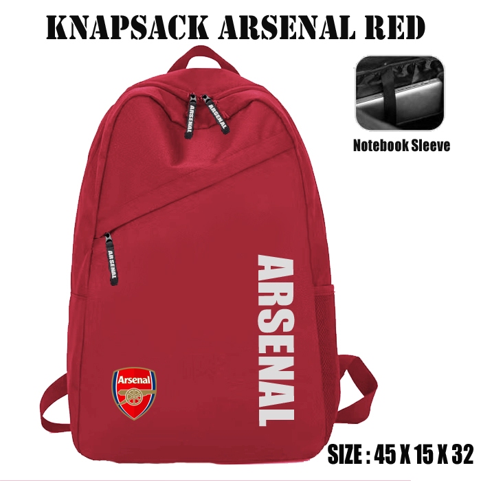 ARSENAL CHILDRENS BAG - ARSENAL CHILDRENS SCHOOL BACKPACK - ARSENAL TEENAGERS BAG - THE GOONERS ARSE