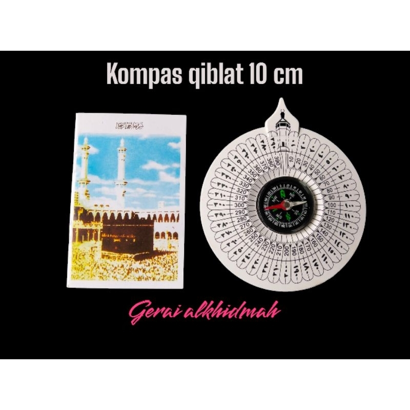 เข็มทิศทิศทาง Qibla และหนังสือดัชนี Qibla