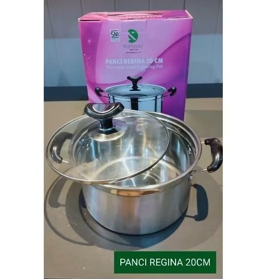 20 CM STEINLESS POT Naga Komodo 20 ซม