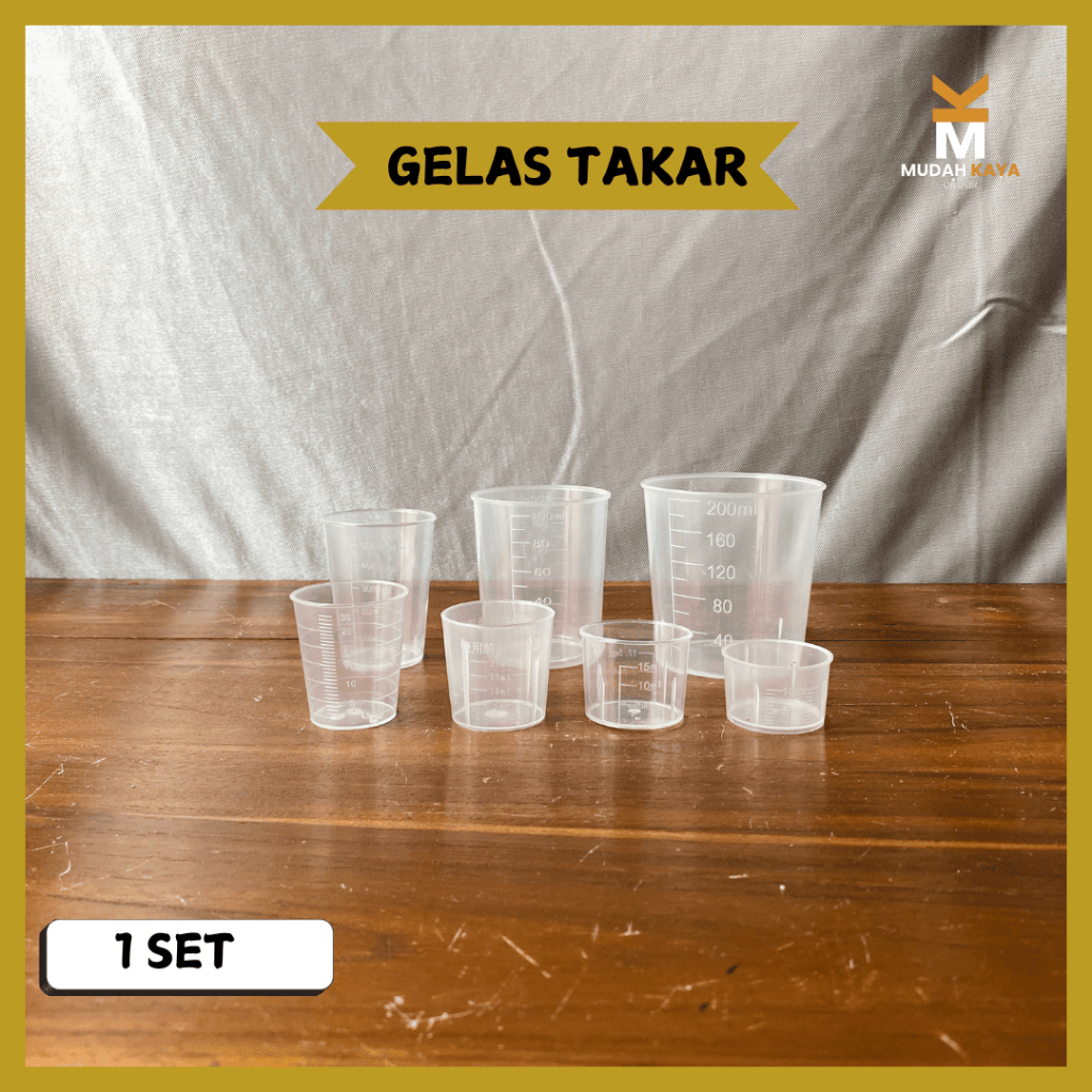 ELAS MEDICINE MEASURING | ถ้วยมีเซอร์ 1 ชุด