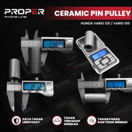 Pin Pulley Proper Pully Pin Vario 125 150 LED OLD Bulb Original Proper Racing Line