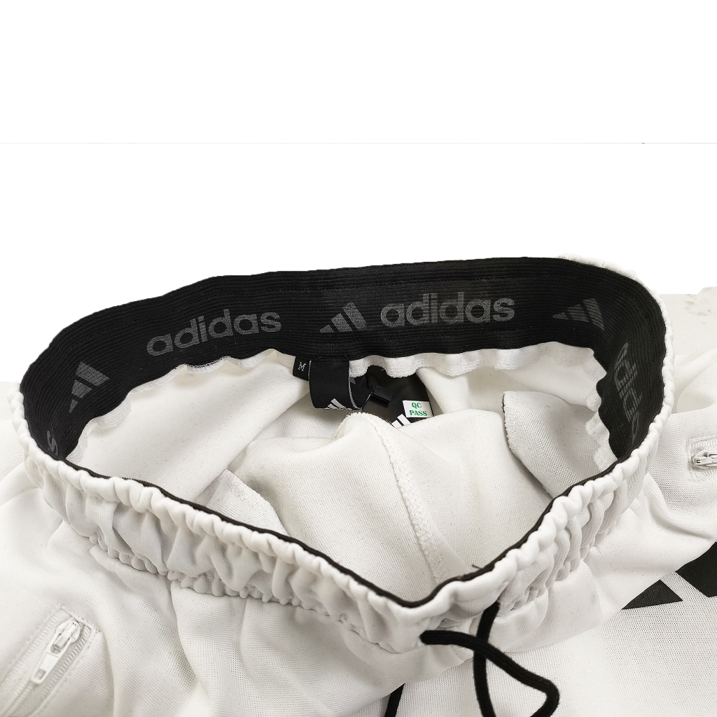 ADIDAS ZNE WHITE MENS JOGGER PANTS - UNISEX WHITE JOGGER RUNNING TRAINING PANTS
