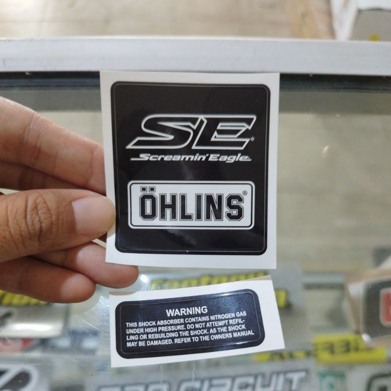 Ohlins Screamin Eagle สติ๊กเกอร์กันกระแทกกันน้ํา