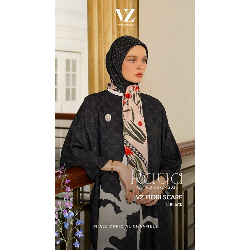 VZ ผ้าพันคอ Fiori***