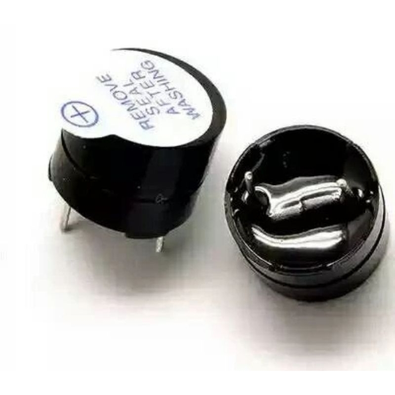 คุณภาพสูง active buzzer buzzer buzzer 5V SOT หลอดพลาสติกสายอิเล็กทรอนิกส์เสียงยาว 12 * 9.5 มม.