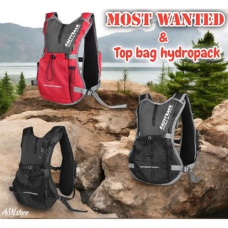 Tas Ransel Trail Sepeda Crosstrack Hydropack Nylon Tas Sepeda , tas tektokan ,tas olahraga yang cocok untuk tektok , bersepeda,lari untuk laki-laki atau perempuan(unisex)