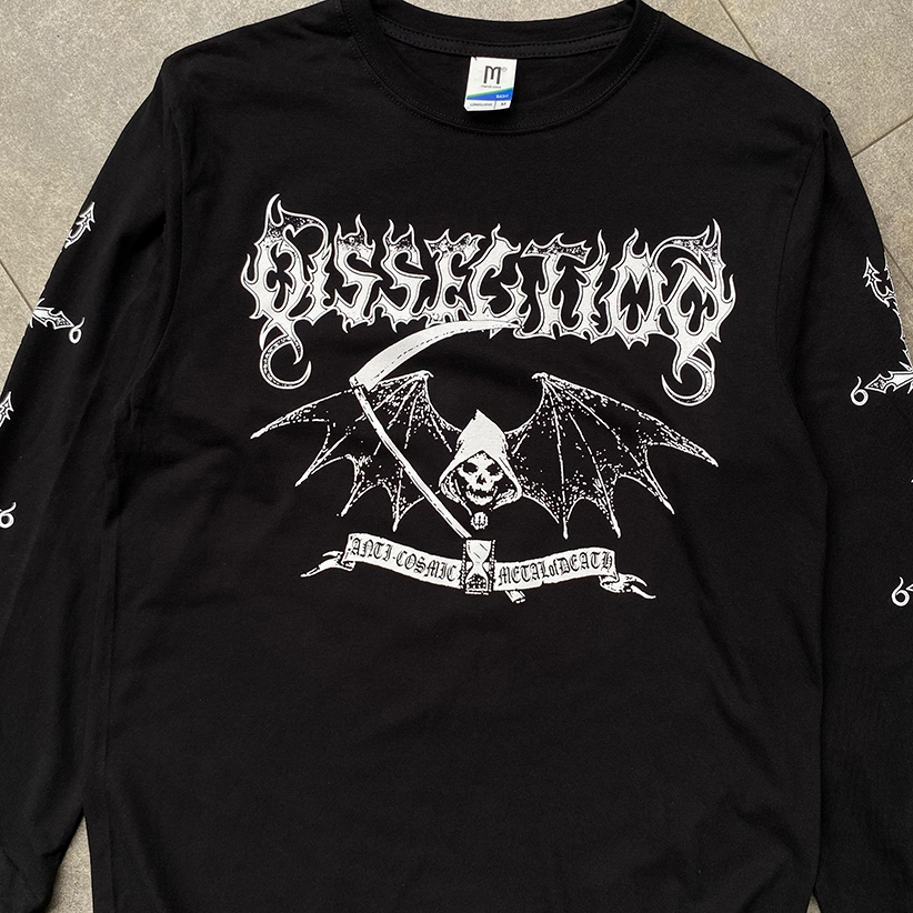 KATUN REAPER LONG SLEEVE T-SHIRT - DISSECTION | เสื้อยืดวินเทจแบนด์ | เสื้อยืด BUILDUP COTTON | เสื้อยืด OUTER SIZE