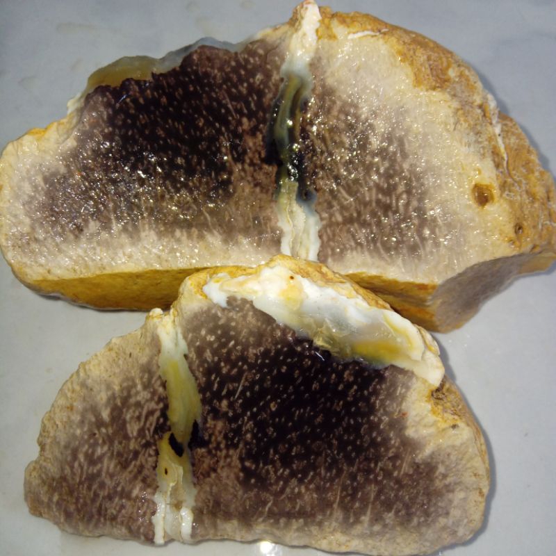 หินไม้ไผ่ Motif P3R1NDU สีดํา หายาก คุณภาพดีที่สุด