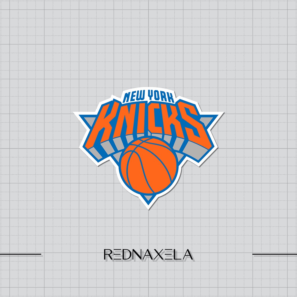 New York Knicks NBA สติกเกอร์ไวนิลสติกเกอร์กระเป๋าเดินทางกลางแจ้งสติกเกอร์แล็ปท็อปกันน้ํา