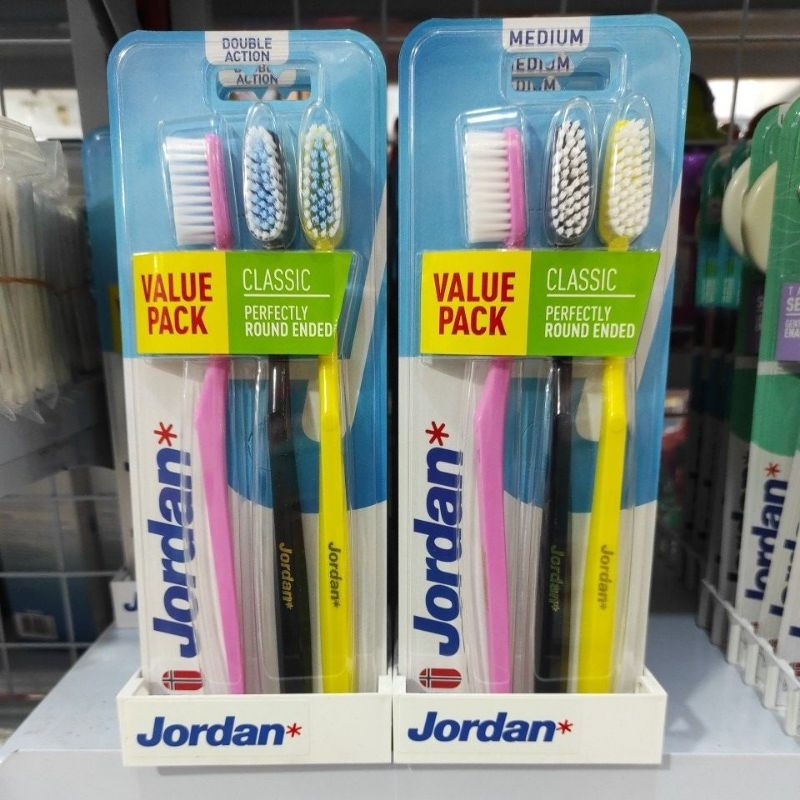 แปรงสีฟัน Jordan Value Pack / แปรงสีฟันสําหรับผู้ใหญ่