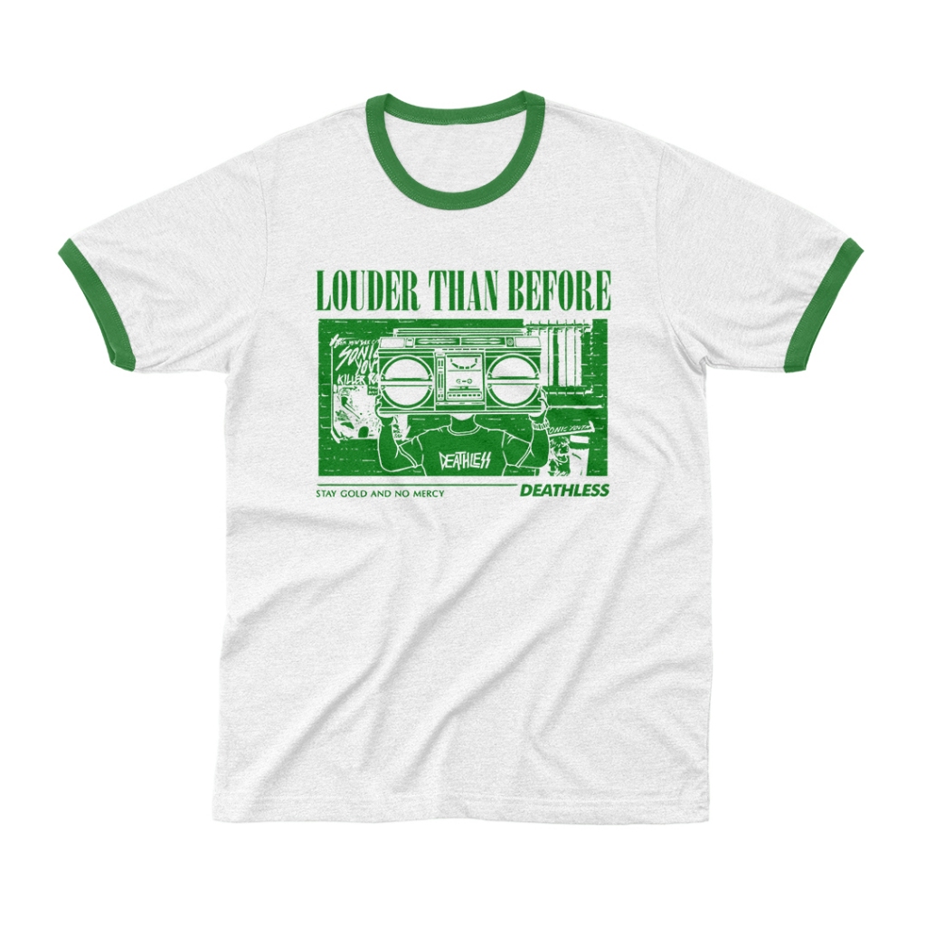 เสื้อยืด DEATHLESS RINGER | RINGER LOUDER THAN | RINGER SERIES