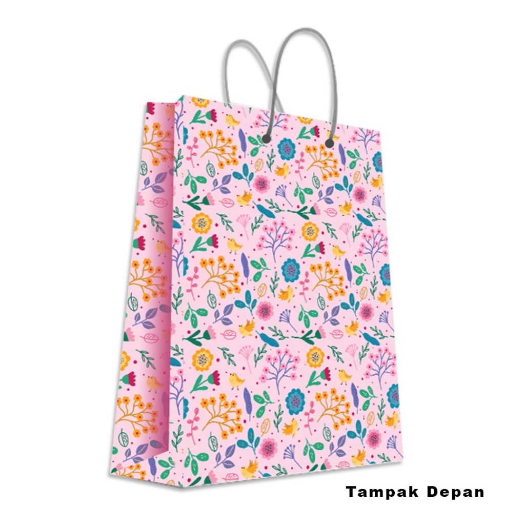 MEDIUM KRAFT PAPER BAG - GIFT BAG - GOODY BAG - SOMETHINGSWEET - 014