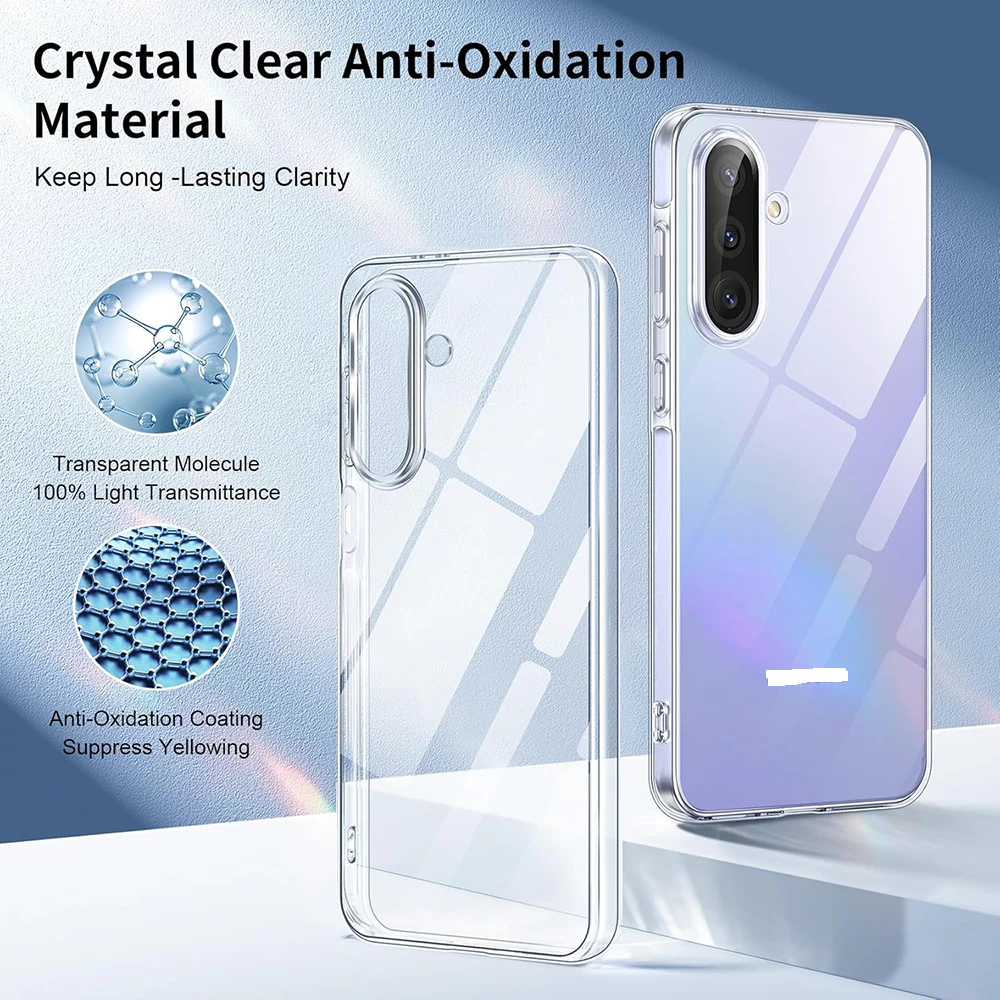 Samsung A36 5G Softcase PREMIUM CLEAR HD กล้อง PROTECTION Casing Case สําหรับ Samsung A36 5G