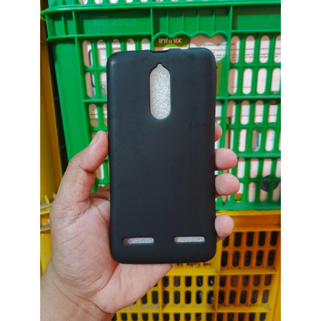 ซิลิโคน LENOVO K6 K33A48 SOFTCASE LEN K6 POWER K33A42 CASE สีดําเต็ม