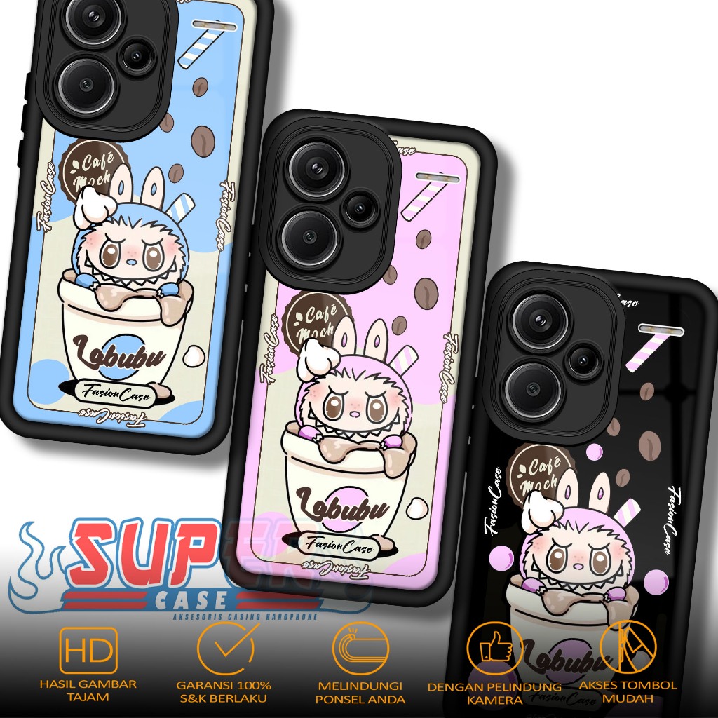 XIAOMI REDMI NOTE 13 PRO PLUS 5G Supercase Motif Case [LBB] ล่าสุด Casing Softcase Hardcase กระจกเคล