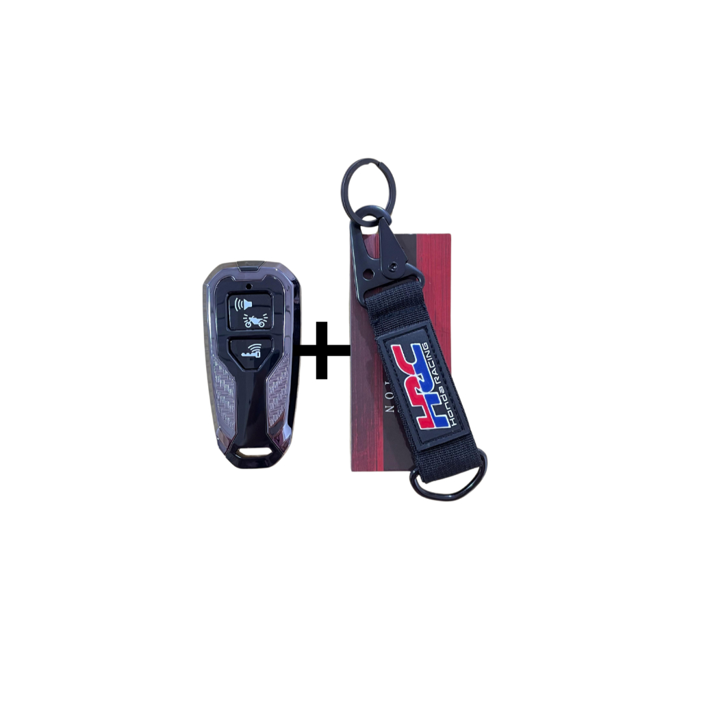 ฝาครอบรีโมท HRC ดั้งเดิม + พวงกุญแจ HONDA AM VARIO/PCX/ADV/SCOOPY