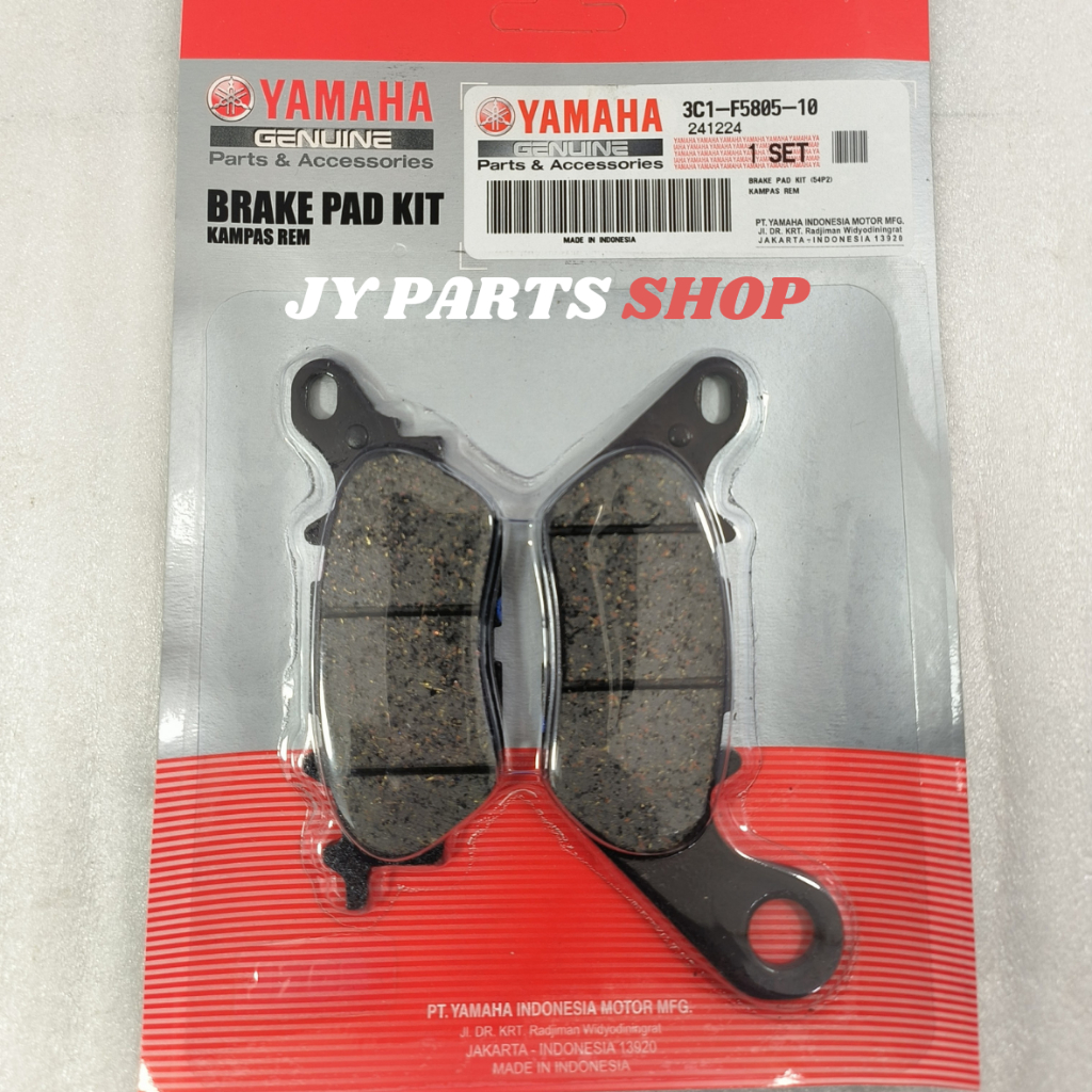 ผ้าเบรกหน้า R15 V3 R15 V4 R15M NON ABS MT15 XSR VIXION R 155 ต้นฉบับ YGP 3C1-F5805-10