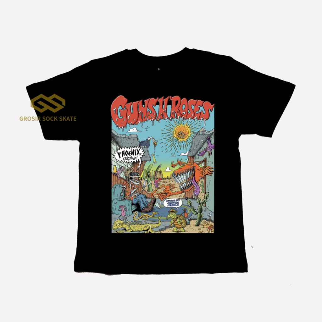 CHILDRENS BAND T-SHIRTS/ GUNS N ROSES MUSIC เสื้อยืด AGE 1-12 ปี
