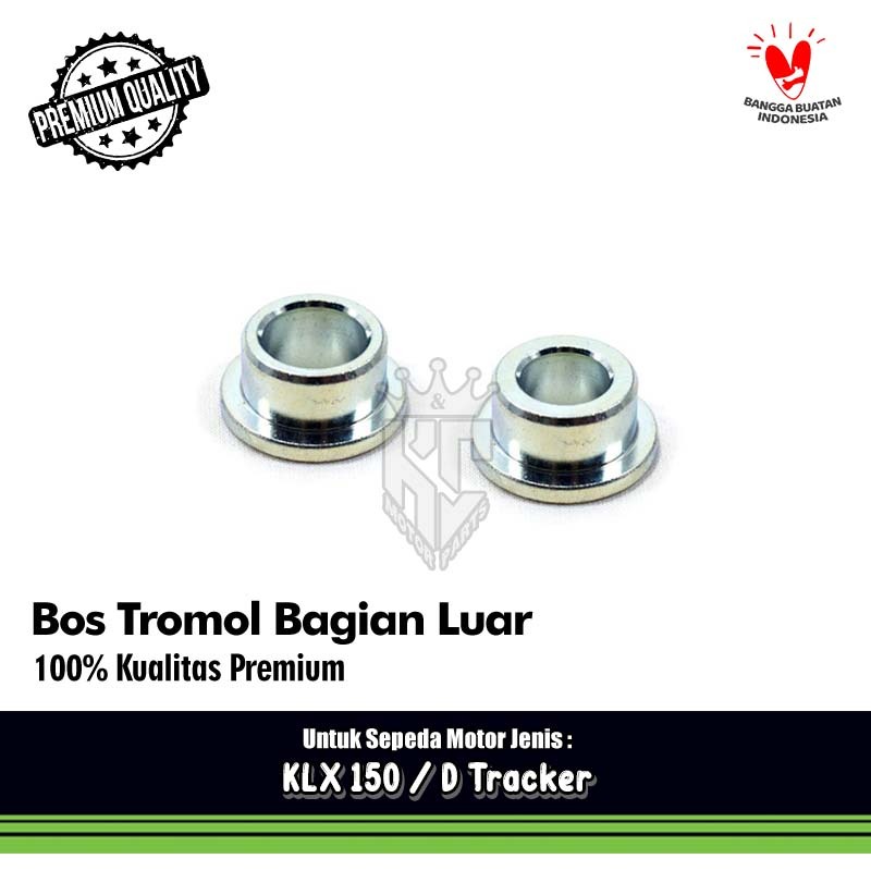 บูชดรัมล้อหน้าและล้อหลังสําหรับ Kawasaki KLX150 KLX 150 D Tracker