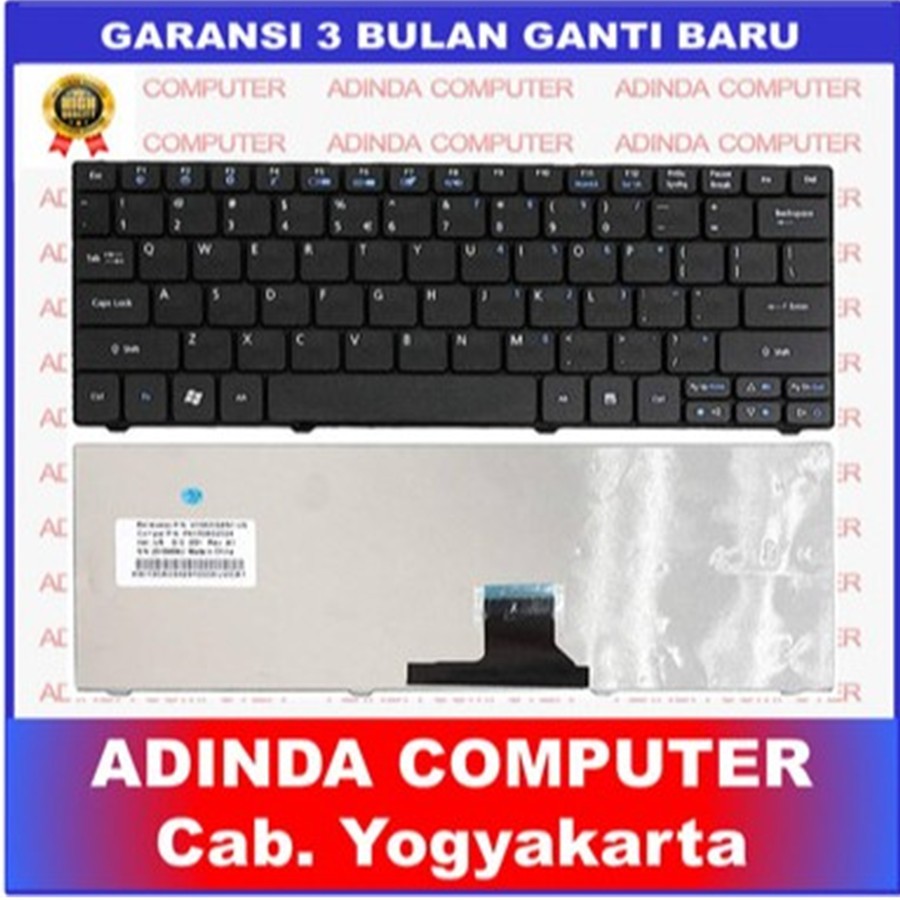 ACER Aspire AO722 753 1820P 1825 ZA3 Ferrari one 200 Series คีย์บอร์ด