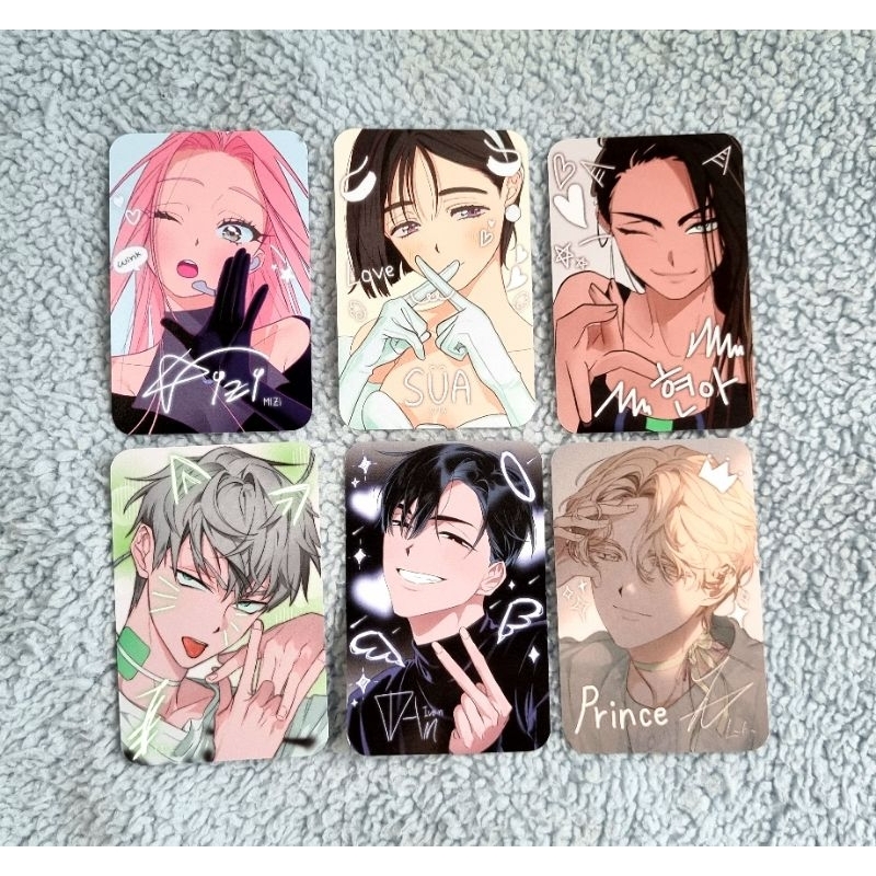 Photocard Alien Stage Idol mizi sua hyuna ivan pill แผ่นแผล