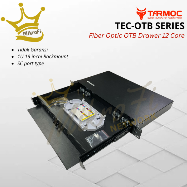 ไฟเบอร์ออปติก OTB 12 Core SC | ลิ้นชัก 1U ODF OTB 12 Core Empty