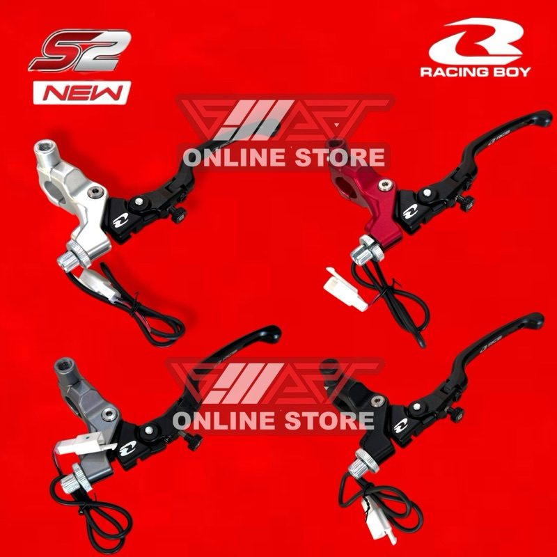 ซ้าย HANDLE MASTER BRAKE RCB S2 CLUTCH สําหรับเบรกหลัก RCB S1 FL