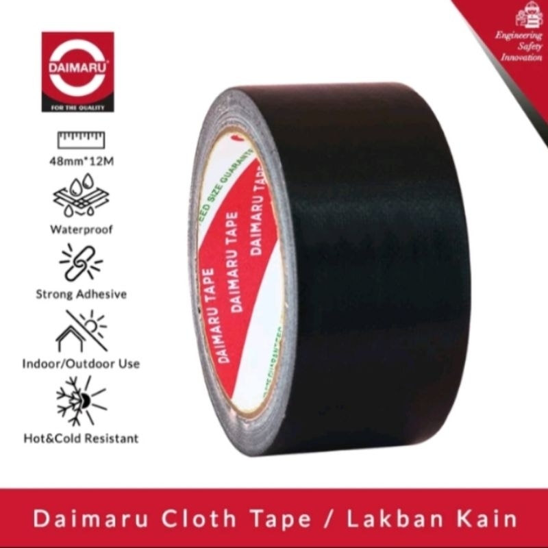 Daimaru Cloth Tape 1.5" (36mm x 12M) และ 2" (48mm x 12M)