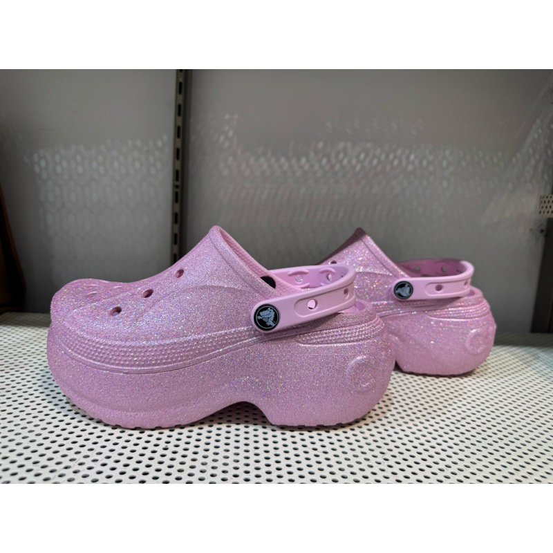 CROCS BELLA GLITTER CLOG ORIGINAL (แถม jibbitz+tote)