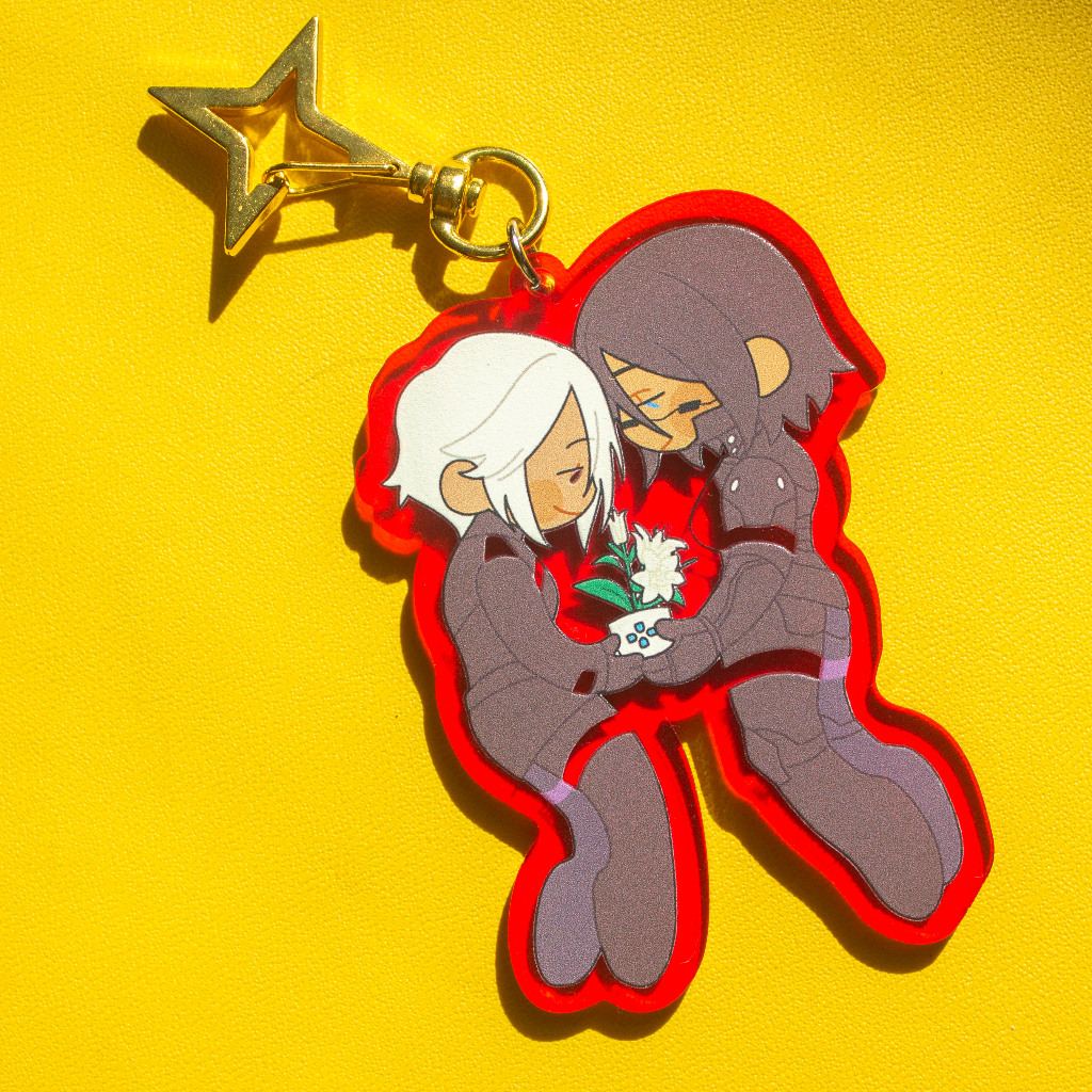 SIGNALIS - Arielster Red Translucent Acrylic Charm